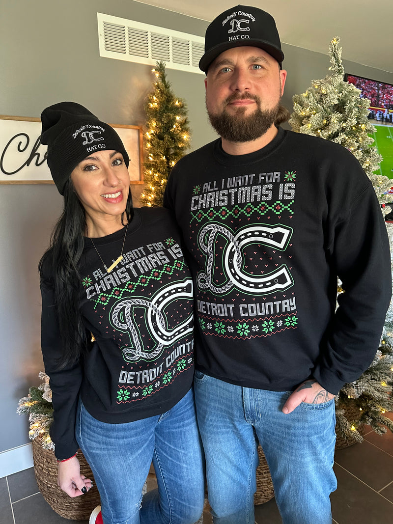 "All I Want For Christmas is DC" Sweaters